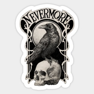 Nevermore Sticker